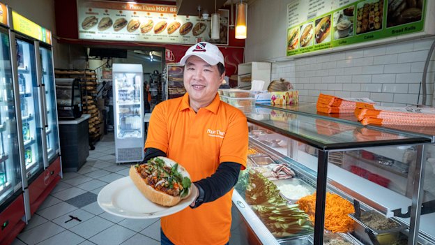 Danny Nguyen is the owner of legendary Victoria Street bakery Phuoc Thanh.