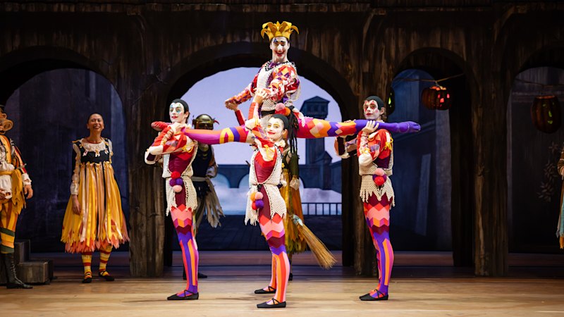 Catastrophe and drama collide in this lavish production