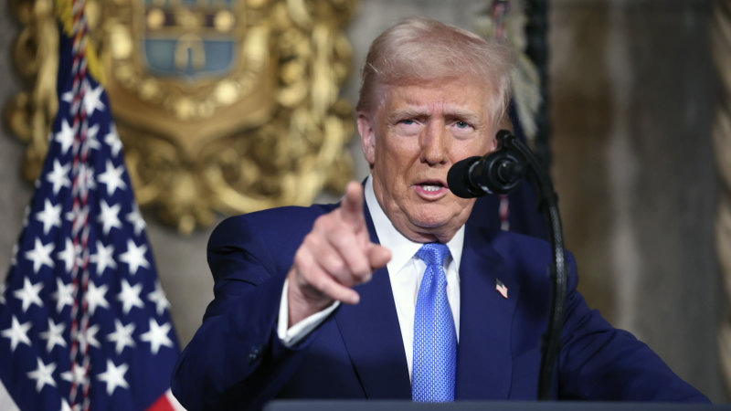 Trump accuses Ukraine of starting war, sets price of peace deal