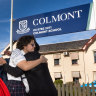 Colmont School has gone into voluntary administration, leaving hundreds of families scrambling to find a new school.
