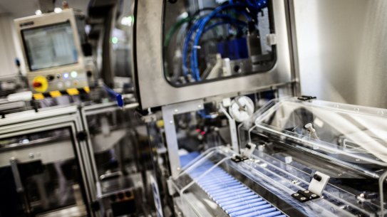 Novo Nordisk’s production facility in Denmark, where it makes weight-loss drugs Ozempic and Wegovy.