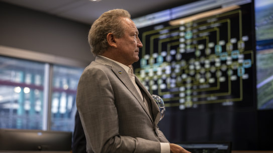 Andrew Forrest is promoting green hydrogen.