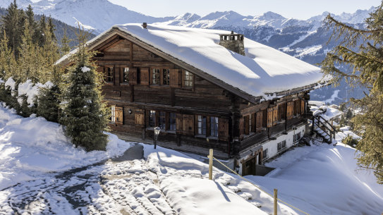 The “Helora” chalet owned by Prince Andrew. 