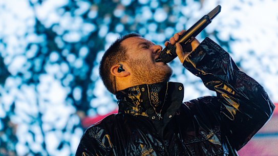 The Streets perform at Palace Foreshore on March 5, 2026. 