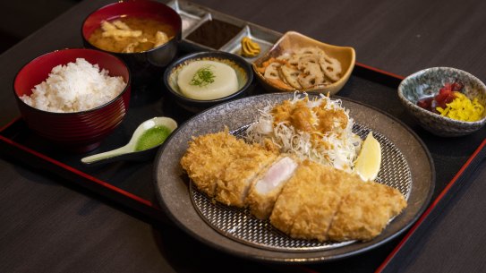 Deep-fried pork loin.