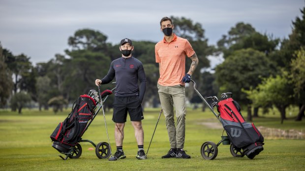 ‘Everyone’s just smiling’: Golfers return to greens as Victorian restrictions ease