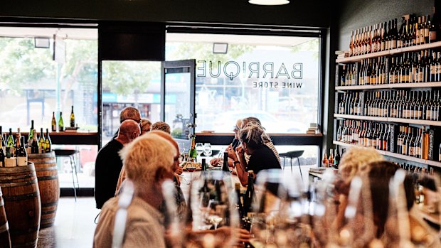 You can sip something from the shelves at Barrique Wine Store in Healesville.