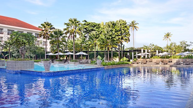 It’s very tempting to simply spend all day around the pool.