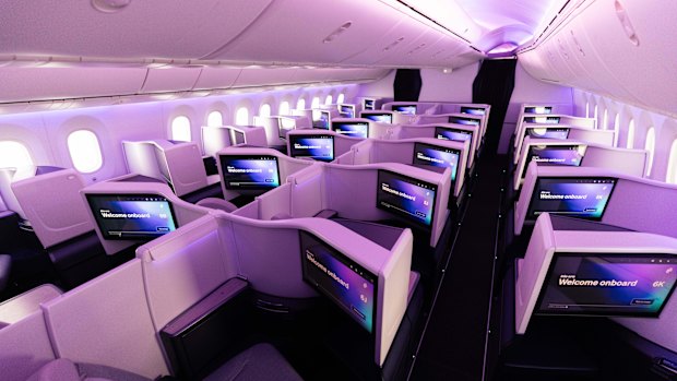 In the revamped Business Premier cabin, travellers no longer have to worry about sporting holes in their socks.