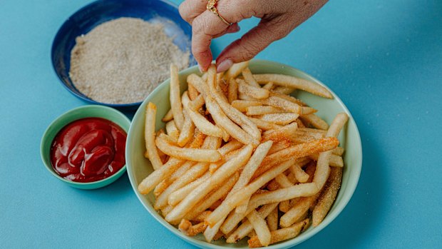 Morgan McGlone's four ingredient chicken salt. 