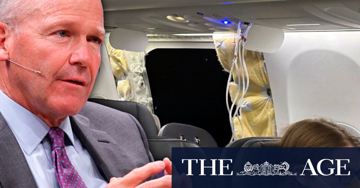 Alaska Airlines incident: Boeing chief fights back tears over 737 MAX 9 incident - Vimarsana News