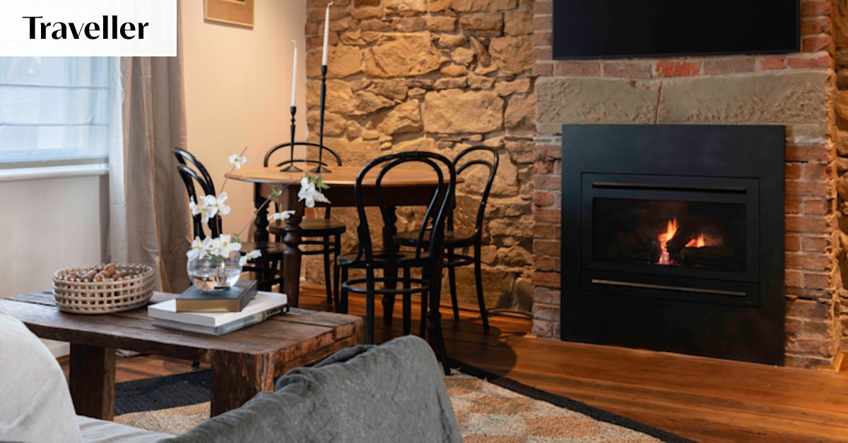 What’s old is new again at this restored city-edge Hobart stay