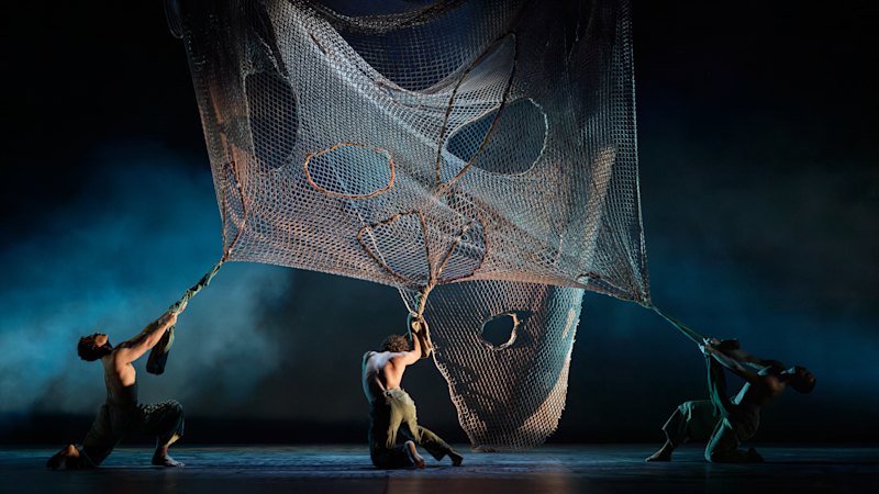 A suspended net and a gothic lament: Melbourne gets a welcome return