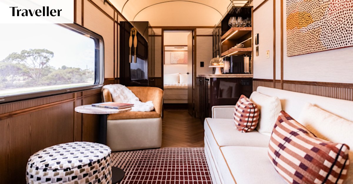 Australia’s famous cross-country trains enter a new era of luxury