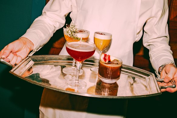 Cocktails at Club Felix.