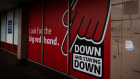 The down down promotion at a Melbourne Coles supermarket in March 2024.