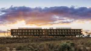 The Monarto Hotel and Glamping development occupies a 65.66ha freehold site within the Monarto Safari Park.