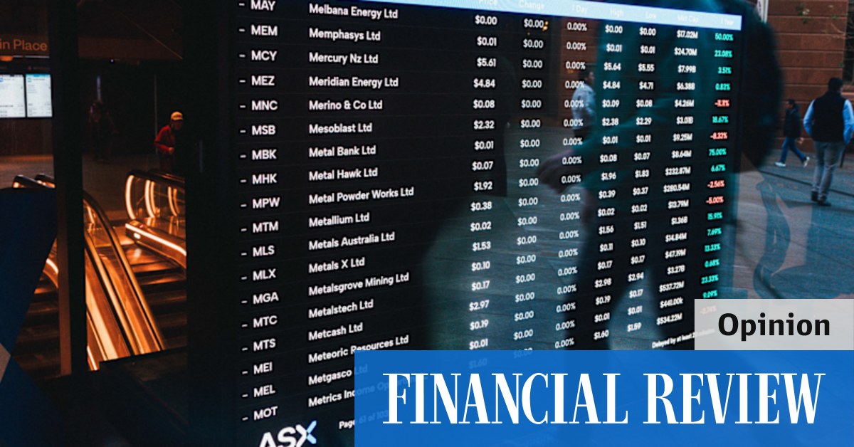 afr.com - Arian Neiron - Why the last financial year may have been a warning for ASX investors