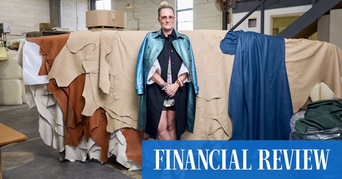 afr.com - Stephen Todd - Australia's top furniture designers give leather a sexy makeover