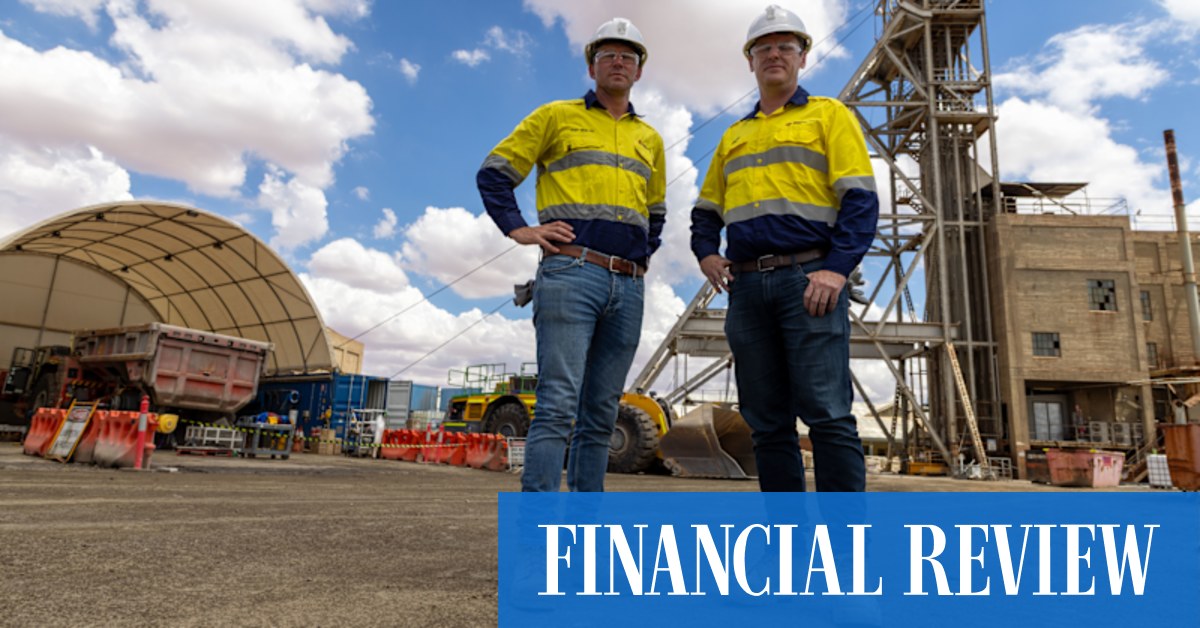 afr.com - Mark Wembridge - A mining town that built BHP bets on silver again