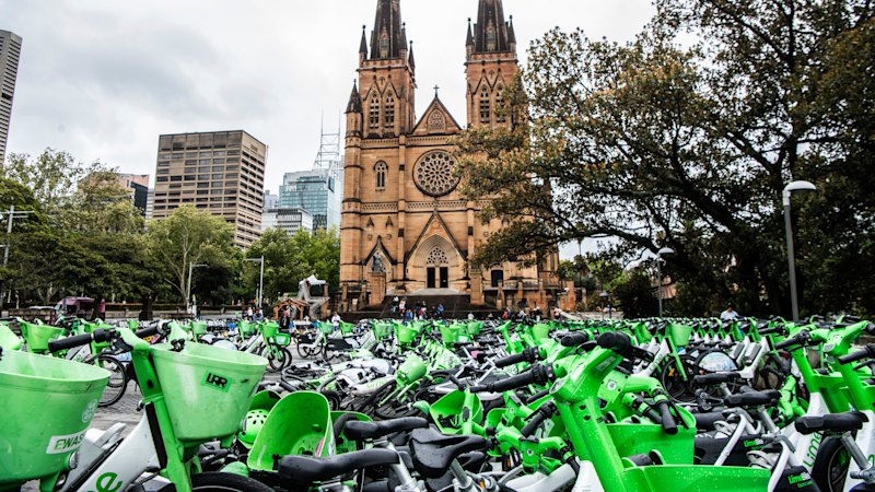 The suburban Lime bike wave and the battle for Sydney’s footpaths