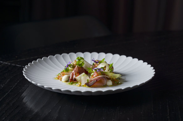 Kazuki’s menu combines Japanese and French influences.