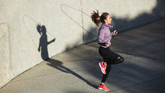 A cheap jumprope can make for a heart pumping workout.