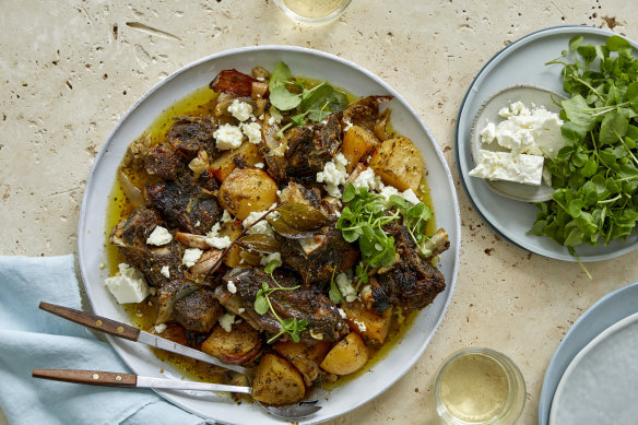 Karen Martini's Greek-style lamb roast