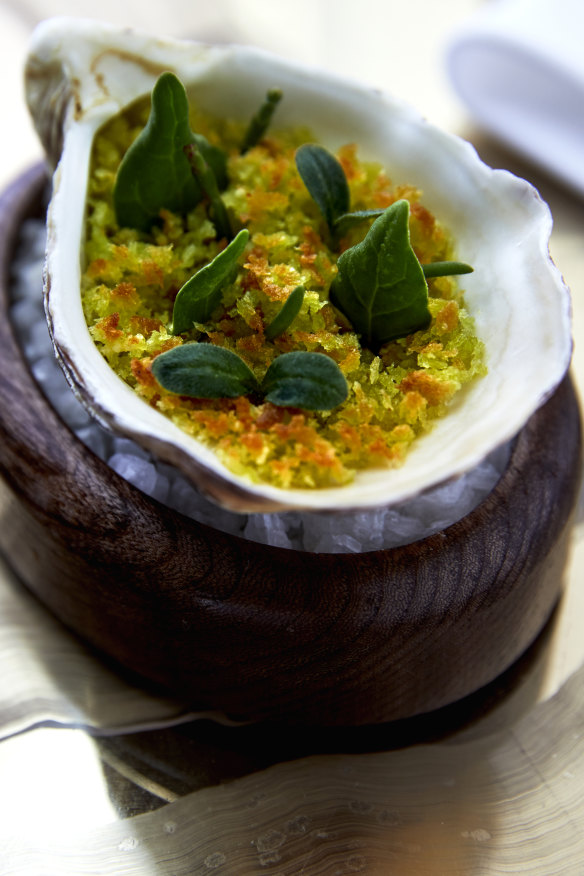 Oysters Rockefeller.