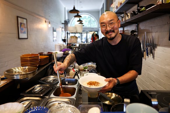 Chef Byungjae Kim.