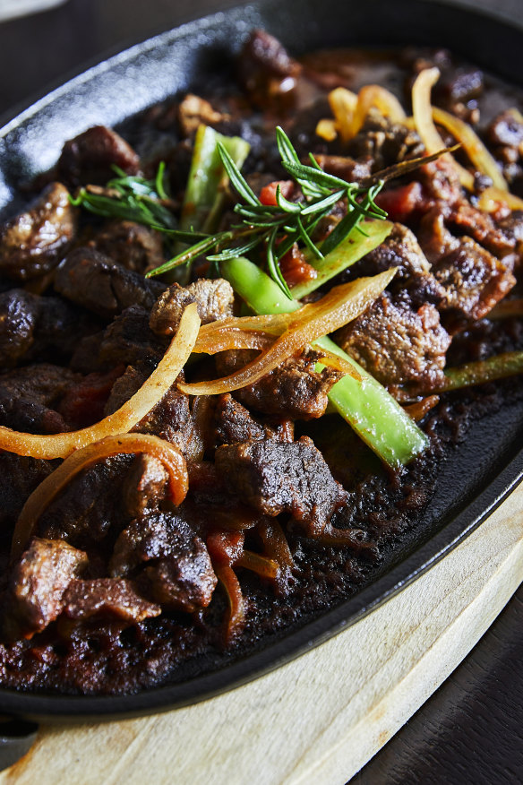 Lamb tibs.