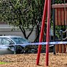 An out of control silver hatchback veered off the road and hit three people before crashing through a fence and into Coleman Road Reserve Playground in Wantirna South.