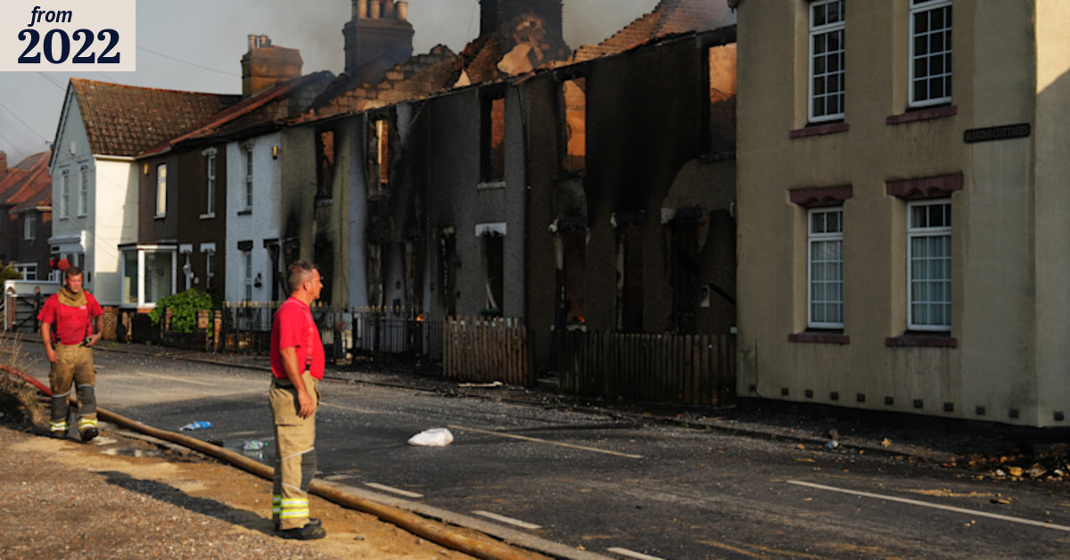 ?What the hell just happened’: Fires force UK to face climate change future