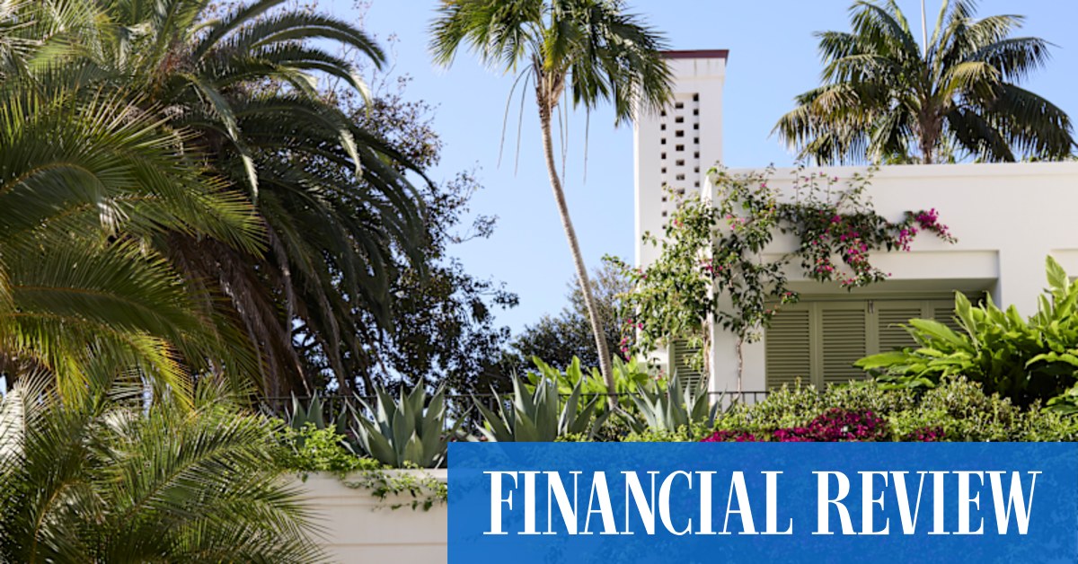 Exploring the lush gardens of Sydney’s trophy homes