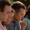 Faith and violence collide in this disturbing drama set inside the Mormon church