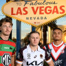 The NRL’s double-header in Las Vegas will be held on March 3.