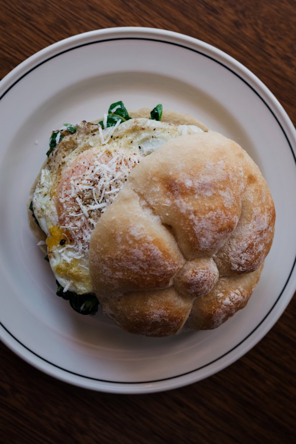 Breakfast roll.