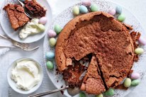 Helen Goh's chocolate, fig and marsala cake.