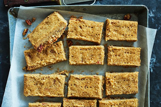 Brown butter pecan shortbread.