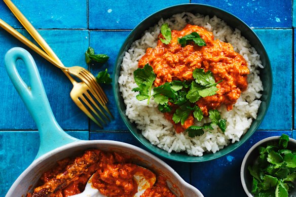 Butter chicken ‘bolognese’.
