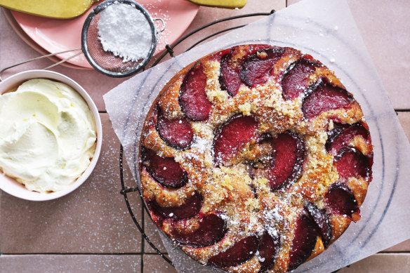 Serve each slice with a dollop of sour cream.