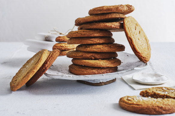 These cinnamon biscuits work well for ice-cream sandwiches.