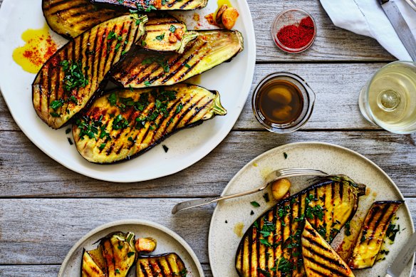 Eggplant: not good when undercooked.