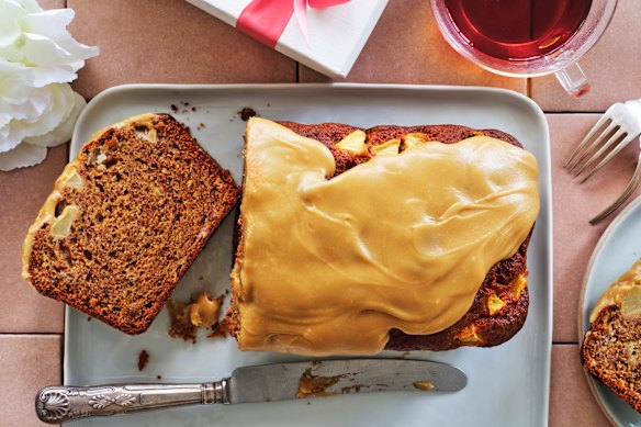Top with icing sugar or treat yourself to the penuche icing.  