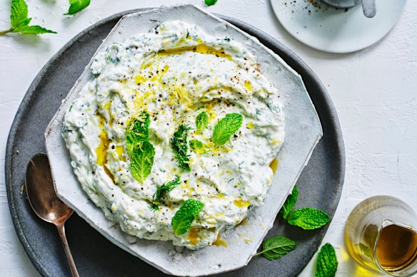 Adam Liaw’s dill and mint tzatziki: a delicious way to eat Greek yoghurt. 
