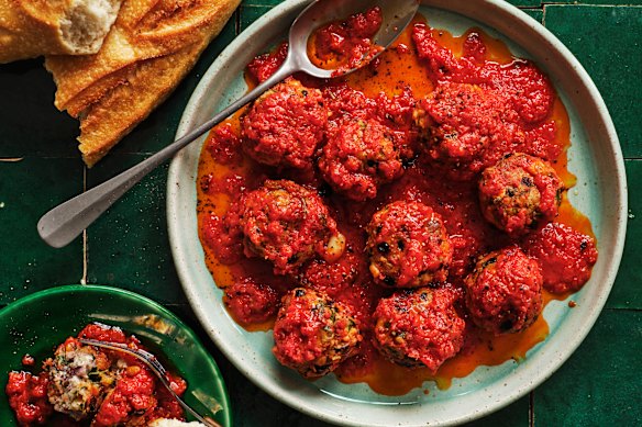 Polpette di sarde - Sicilian sardine meatballs.