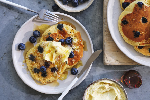 Serve with as much maple syrup as you can handle.