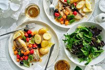 Serve as a romantic dinner for two or as an easy weeknight meal.