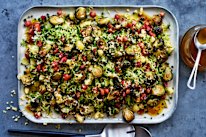 A hearty salad that works as a standalone meal or robust side.