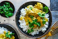 Chicken korma.